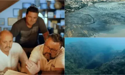 Ruinele subacvatice studiate de echipa de cercetători se întind pe o suprafață de 30 de kilometri pătrați din apropiere de Chipiona, în sud-vestul Spaniei 