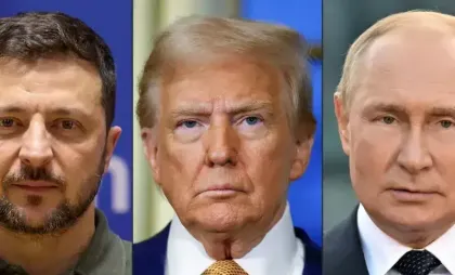 Zelenski, Trump și Putin Zelenski, Trump și Putin