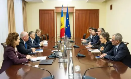 Agenția Franceză pentru Dezvoltare la întâlnire cu premierul Alexandru Munteanu