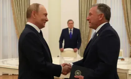 Vladimir Putin și Steve Witkoff 