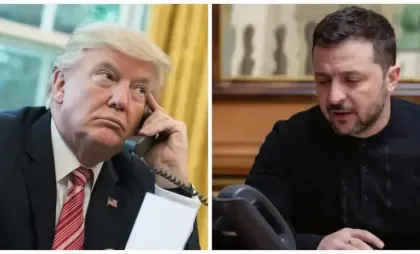 Donald Trump și Volodimir Zelenski