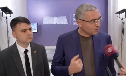 Alexandr Berlinschii și Renato Usatîi 