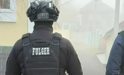 Mascații Fulger descind cu percheziții Mascații Fulger descind cu percheziții