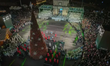 Inaugurarea Târgului de Crăciun