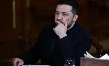 Președintele ucrainean Volodimir Zelenski 