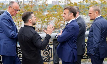 Zelenski și aliați europeni Zelenski și aliați europeni