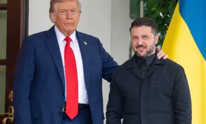 Donald Trump și Volodimir Zelenski