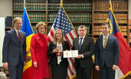 Întrevederi dintre oficialii moldoveni și Carolinei de Nord Întrevederi dintre oficialii moldoveni și Carolinei de Nord