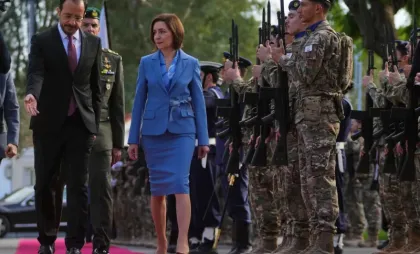 Maia Sandu și Nikos Christodoulides Maia Sandu și Nikos Christodoulides