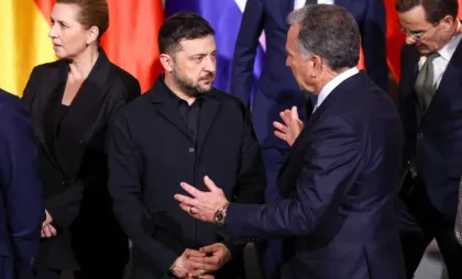 Volodimir Zelenski și Steve Witkoff, la Berlin Volodimir Zelenski și Steve Witkoff, la Berlin