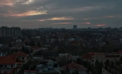 O vedere nocturnă a orașului Odesa O vedere nocturnă a orașului Odesa