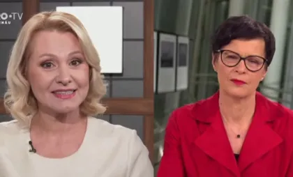 Lorena Bogza și Marta Kos