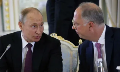 Vladimir Putin și Kiril Dmitriev