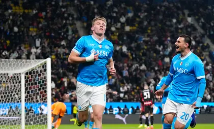 Napoli, prima finalistă din Supercupa Italiei