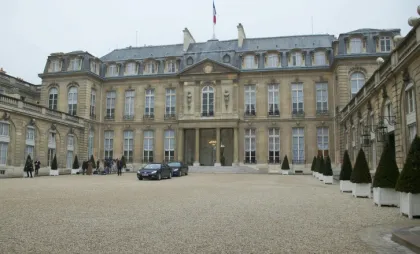 Palatul Elysee este sediul Președinției Republicii Franceze și reședința oficială a președinților Franței