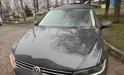 Mașina implicată în accident