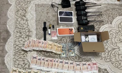 Obiectele ridicate în urma perchezițiilor