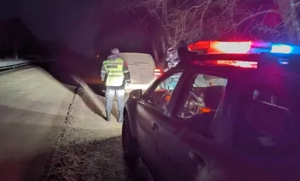 Șofer - prins la volanul unui automobil fără permis de conducere