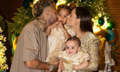 Neymar și familia sa 