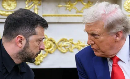 Donald Trump și Volodimir Zelenski