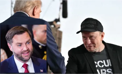 Donald Trump, JD Vance și Elon Musk