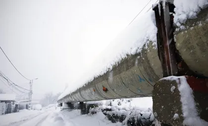 Zăpadă și viscol în România Zăpadă și viscol în România