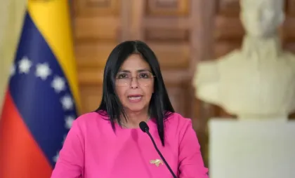 Vicepreședinta Venezuelei, Delcy Rodríguez