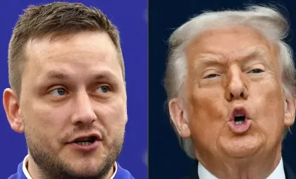 Jens-Frederik Nielsen, Donald Trump