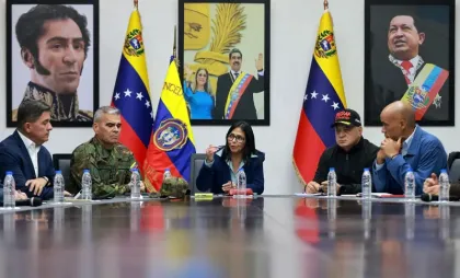 Vicepreședinta Venezuelei, Delcy Rodriguez 