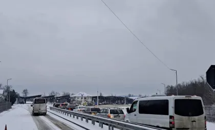 Trafic la vama Sculeni