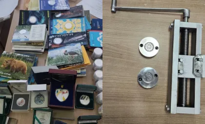 Matrice pentru fabricarea monedelor euro Matrice pentru fabricarea monedelor euro