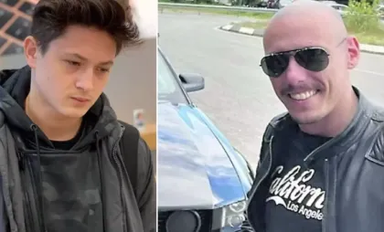 Riccardo Salvagno și Sergiu Țârnă, tânărul ucis Riccardo Salvagno și Sergiu Țârnă, tânărul ucis