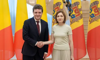 Maia Sandu și Nicușor Dan