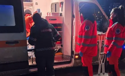 Intervenție ambulanță