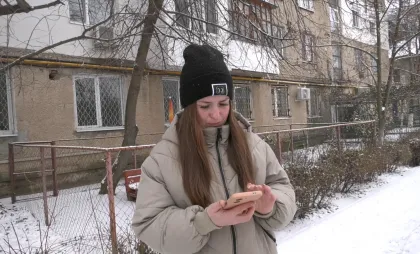 O mamă din Căușeni 