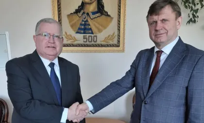 Valeriu Chiveri și Yoram Elron