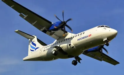 Un avion ATR 42-500 al Indonesia Air a dispărut de pe radar