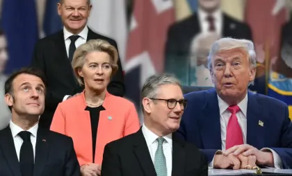 Liderii UE și Trump