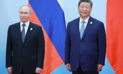 Vladimir Putin și Xi Jinping