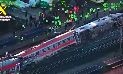 Accident feroviar în Spania