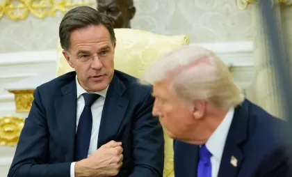 Mark Rutte și Donald Trump