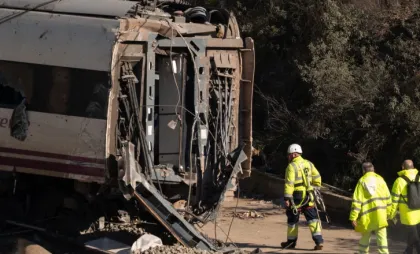 Accident feroviar, Spania 