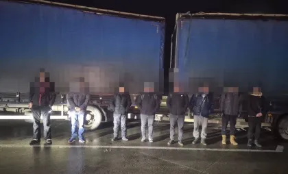 Ucrainenii care au încercat să treacă vama ilegal 