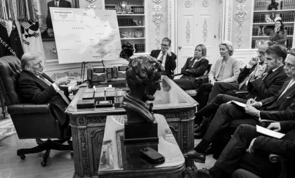 Donald Trump și oficiali de stat Donald Trump și oficiali de stat