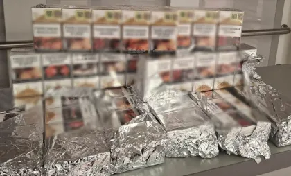 Țigări depistate la Aeroport