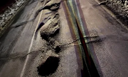 Drumul între localitățile Condrița și Căpriana