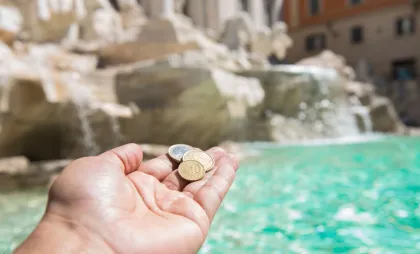 Fontana di Trevi din Roma 