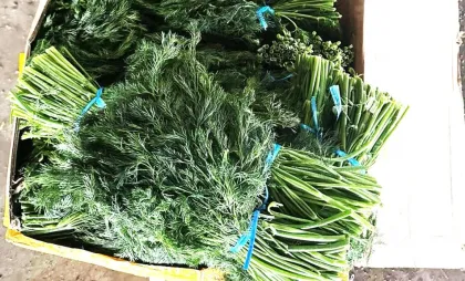 Mărar de import cu pesticide