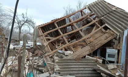 Explozie într-o casă din stânga Nistrului