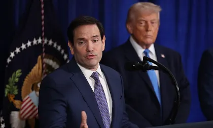 Marco Rubio si Donald Trump